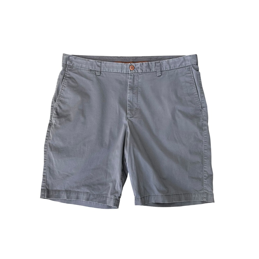 Tommy Bahama Chino Shorts Mens Size 40 Grey Cotton Stretch Resort Wear